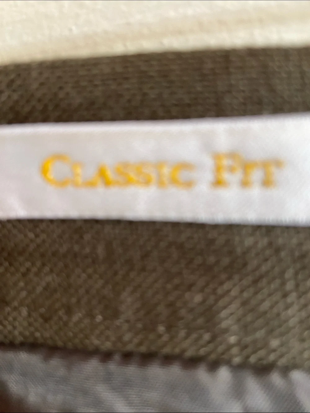 Talbots Irish linen Light Brown Straight-Leg Cropped Pants 16W